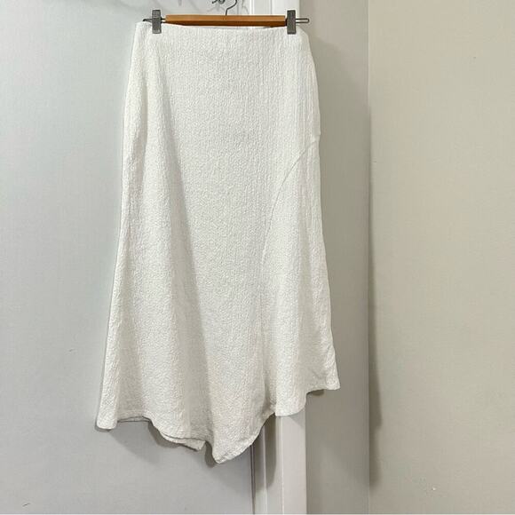 Zara ASYMMETRICAL SKIRT IN RIBBED FABRIC - Picture 13 of 15